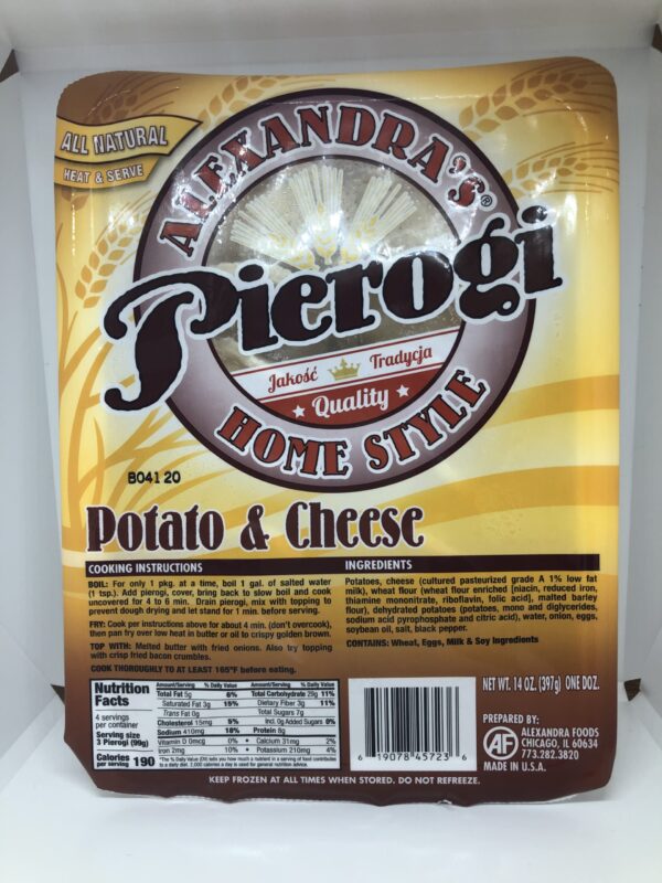 Pierogi Potato & Cheese