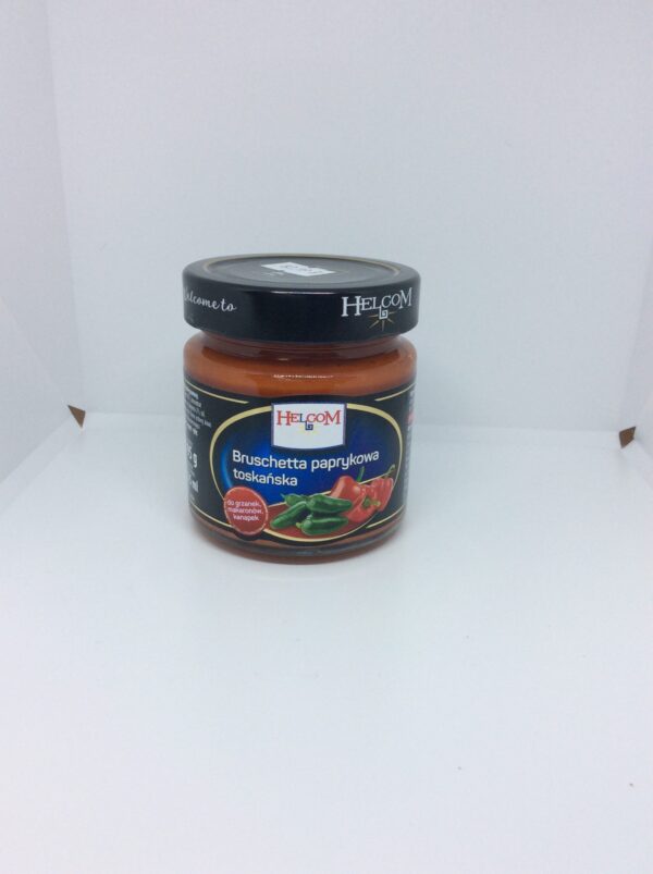Bruschetta paprykowa Toskanska Helcom 195g