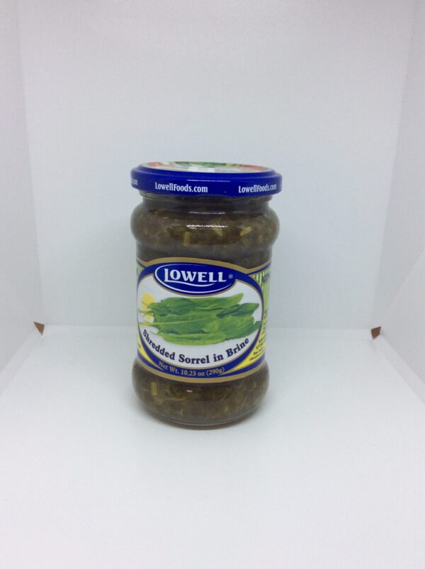 Shredded Sorrel in Brine Szczaw Lowell 290g