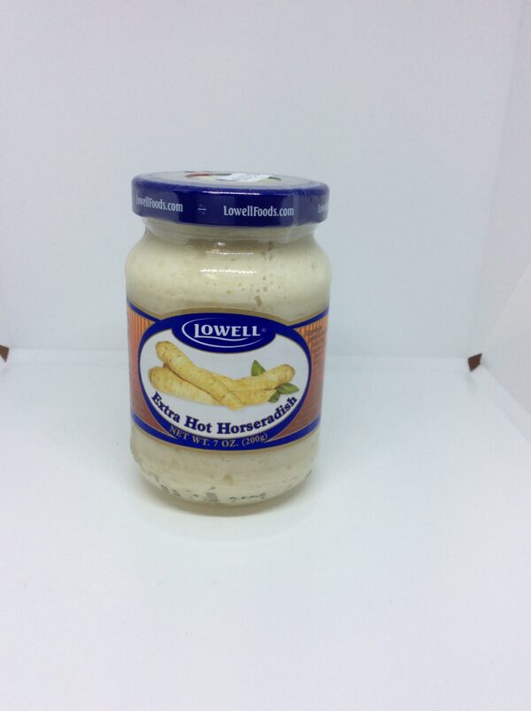 Extra Hot Horseradish Lowell 200g