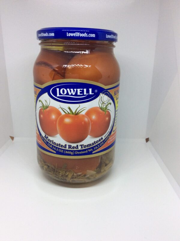 Marinated Red Tomatoes Lowell 460g