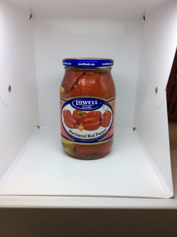 Marinated Red Pepper Lowell 440g