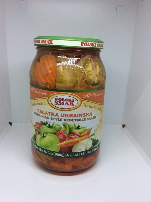Ukrainian Style Vegetable Salad Polska Smak 500g.