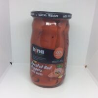 Roasted Red Peppers With Garlic Hina 680g