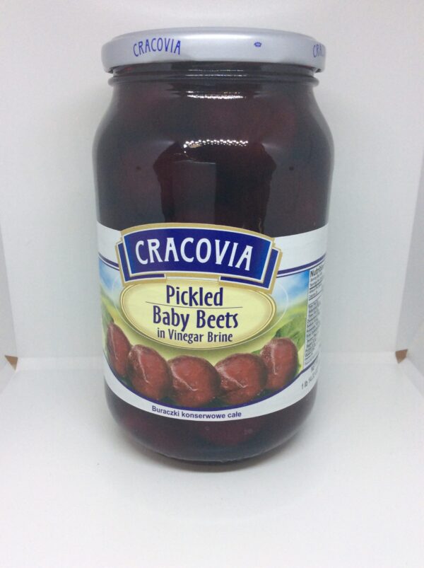 Pickled Baby Beets In Vinegar Brine Cracovia 860g.
