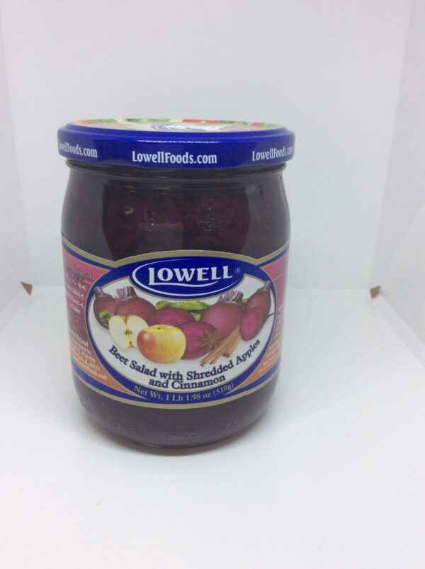 Beet Salad With Shredded Apples and Cinnamon Lowell 510g