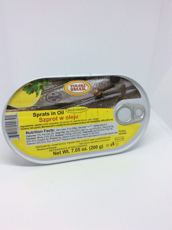 Sprots In Oil Polski Smak 200g.