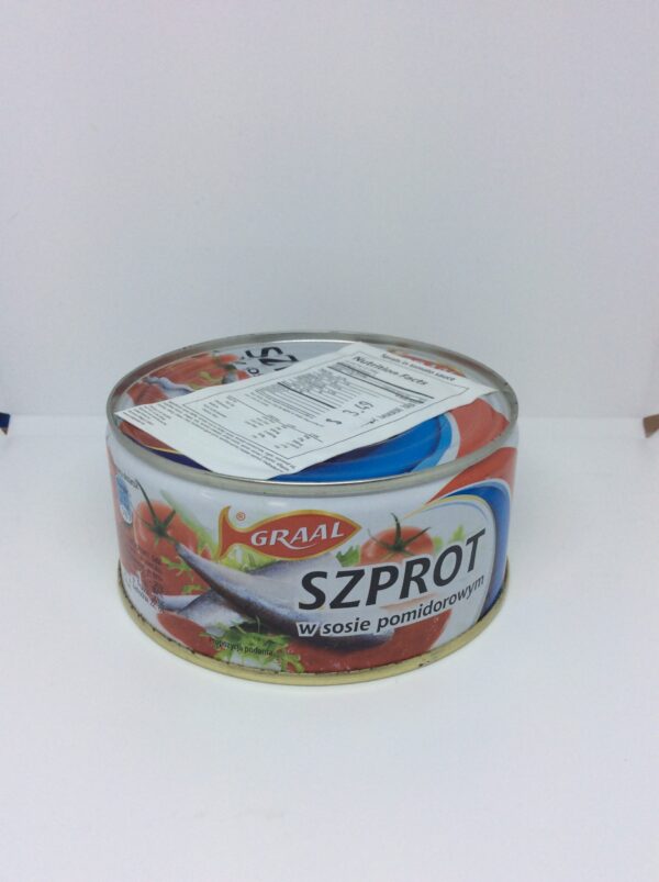 Sprats In Tomato Sauce, Szprot Grall 300g.