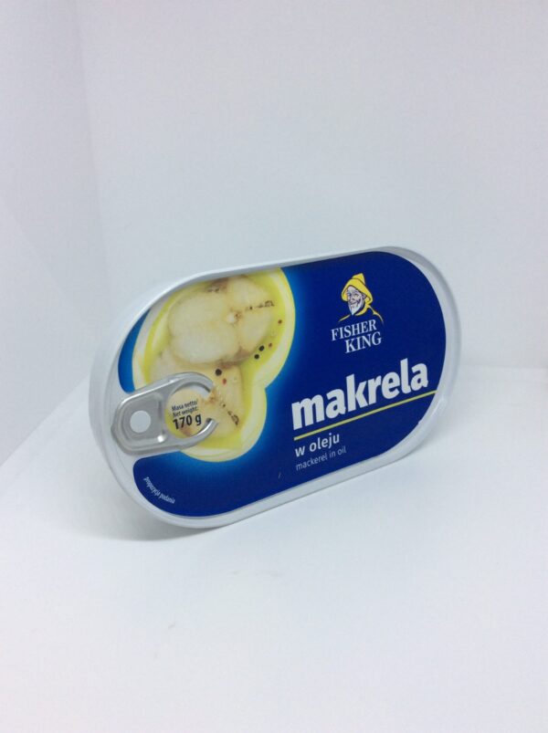 Mackerel InOil Fisher King 170g