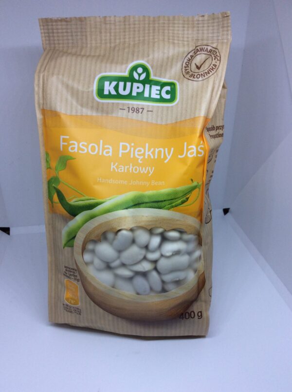 Bean, Fasola Piekny Jas Kupiec 400g.