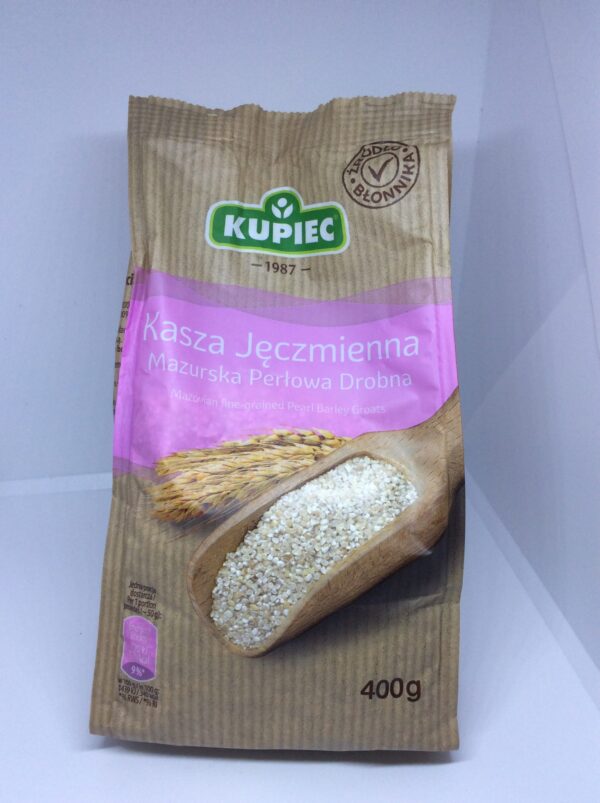 Kasza Jeczmienna Drobna Kupiec 400g.