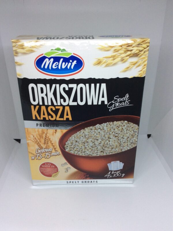 Spelt Groats Orkiszowa Kasza Melvit 400g