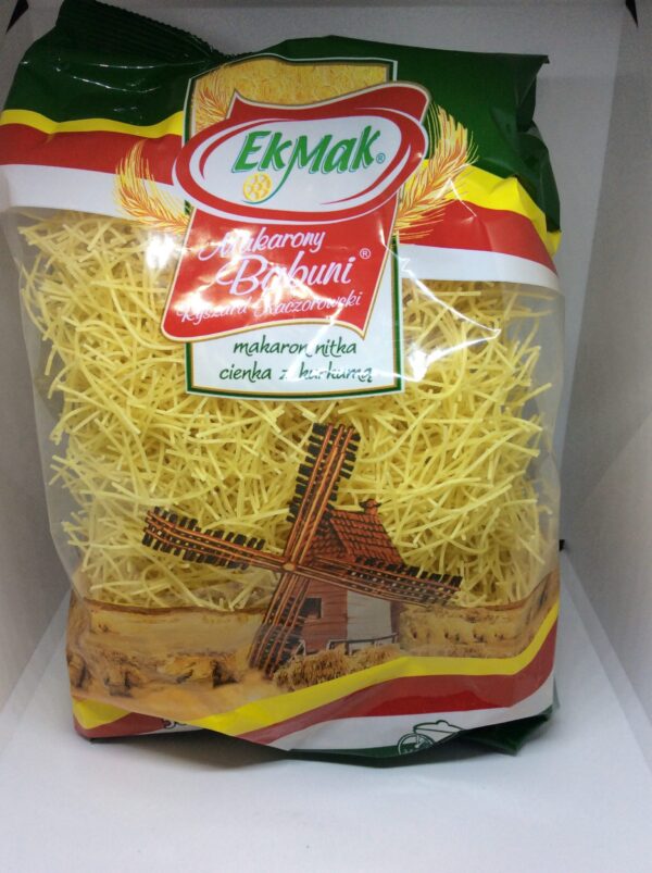 Pasta, Nitka Cienka z Kurkuna Ekmak 500g