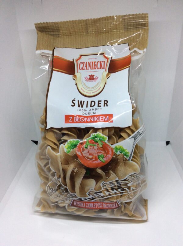 Pasta, Makaron Swider Z Blonnikiem Czaniecki 250g.