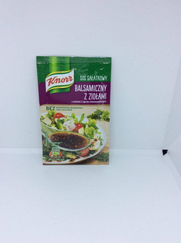 Sos Salatkowy Balsamiczny Z Ziolami Knorr 11g