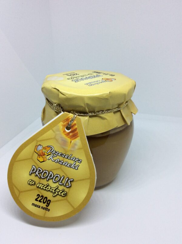 Propolis W Miodzie Pszczelarz Kozacki 220g