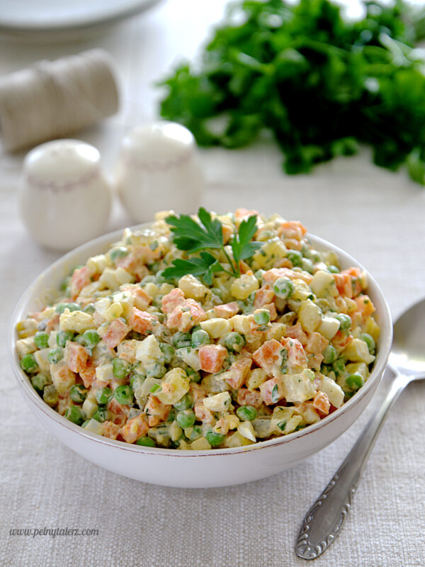 Polish Veggie Salad /Salatka Warzywna Jarzynowa 1lb